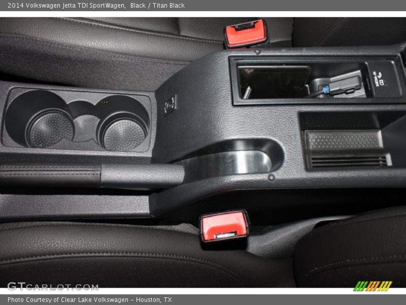 Black / Titan Black 2014 Volkswagen Jetta TDI SportWagen
