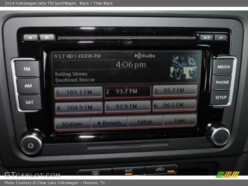 Black / Titan Black 2014 Volkswagen Jetta TDI SportWagen