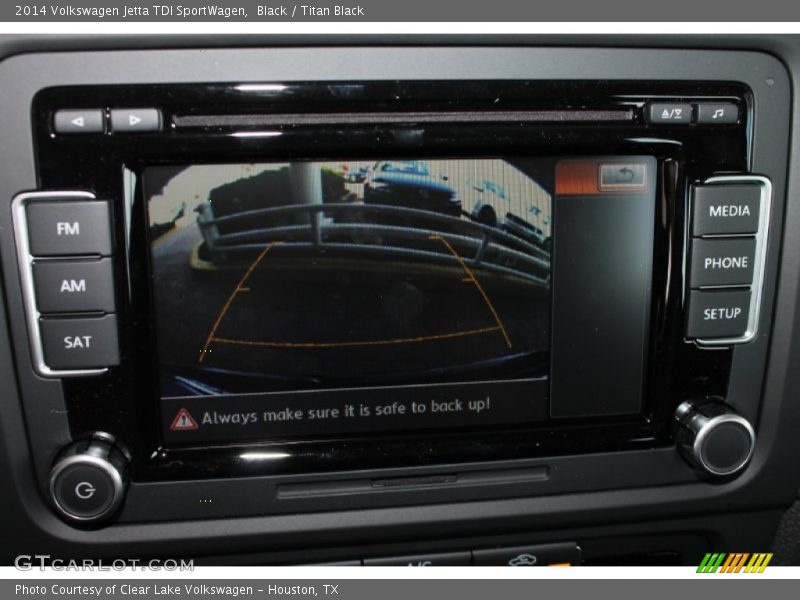 Black / Titan Black 2014 Volkswagen Jetta TDI SportWagen