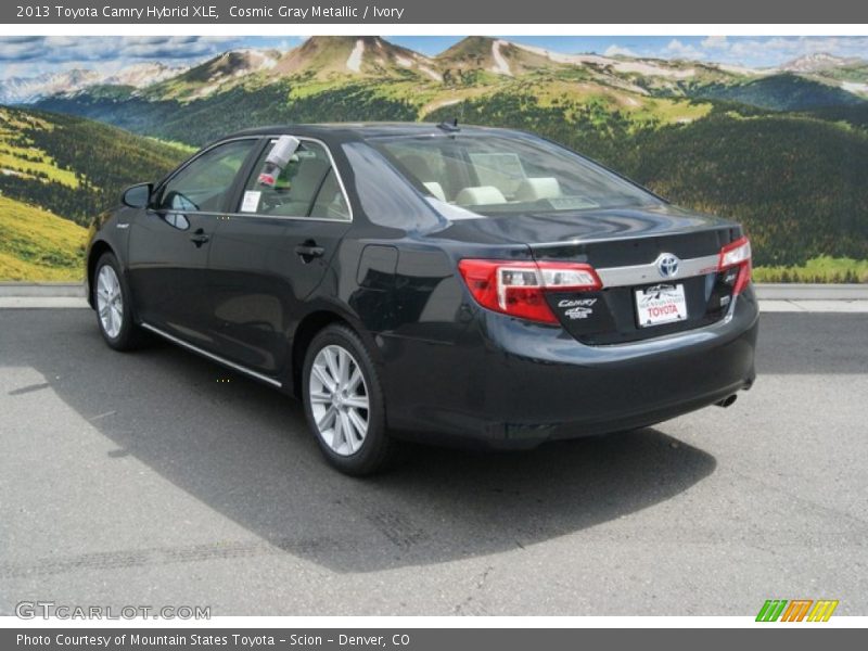 Cosmic Gray Metallic / Ivory 2013 Toyota Camry Hybrid XLE