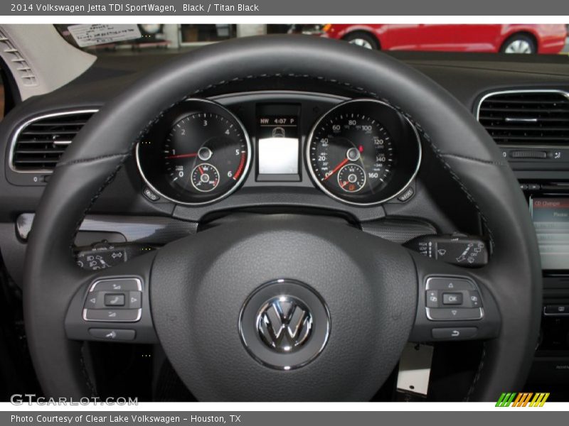  2014 Jetta TDI SportWagen Steering Wheel