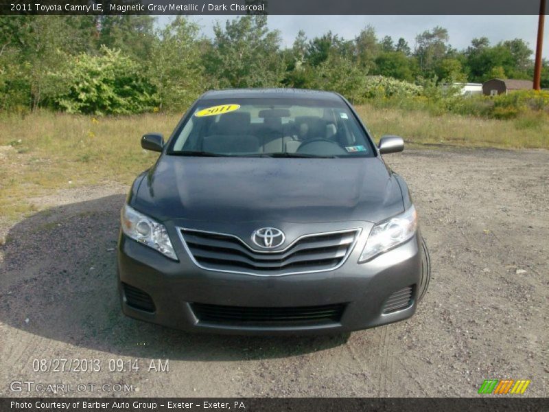 Magnetic Gray Metallic / Dark Charcoal 2011 Toyota Camry LE