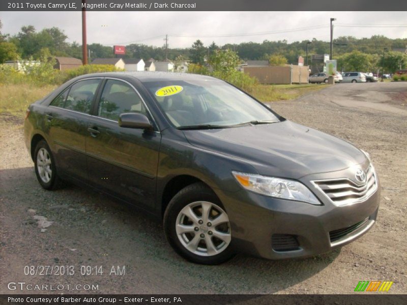 Magnetic Gray Metallic / Dark Charcoal 2011 Toyota Camry LE