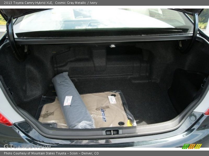 Cosmic Gray Metallic / Ivory 2013 Toyota Camry Hybrid XLE
