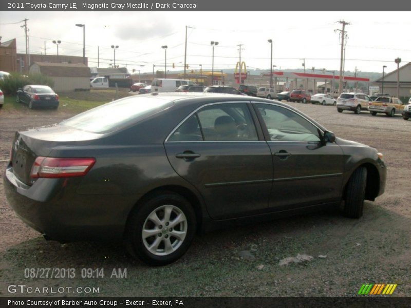 Magnetic Gray Metallic / Dark Charcoal 2011 Toyota Camry LE
