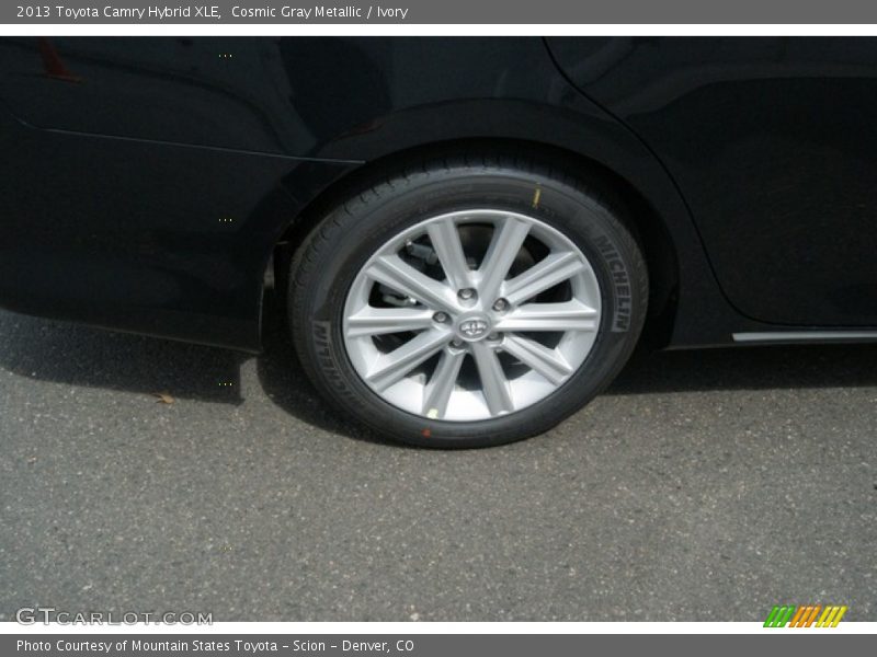 Cosmic Gray Metallic / Ivory 2013 Toyota Camry Hybrid XLE