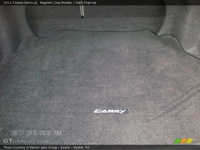 Magnetic Gray Metallic / Dark Charcoal 2011 Toyota Camry LE