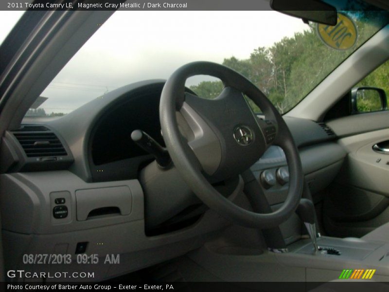 Magnetic Gray Metallic / Dark Charcoal 2011 Toyota Camry LE