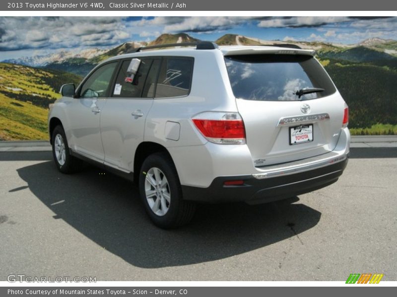Classic Silver Metallic / Ash 2013 Toyota Highlander V6 4WD
