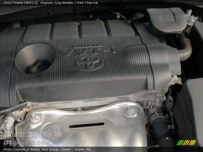 Magnetic Gray Metallic / Dark Charcoal 2011 Toyota Camry LE