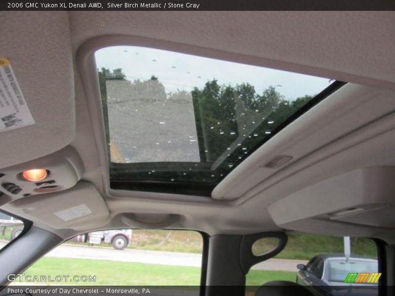 Silver Birch Metallic / Stone Gray 2006 GMC Yukon XL Denali AWD