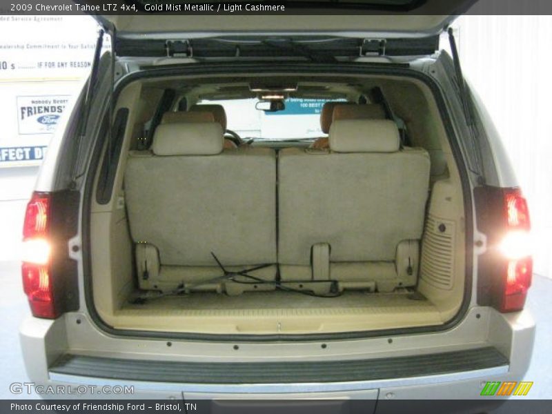 Gold Mist Metallic / Light Cashmere 2009 Chevrolet Tahoe LTZ 4x4