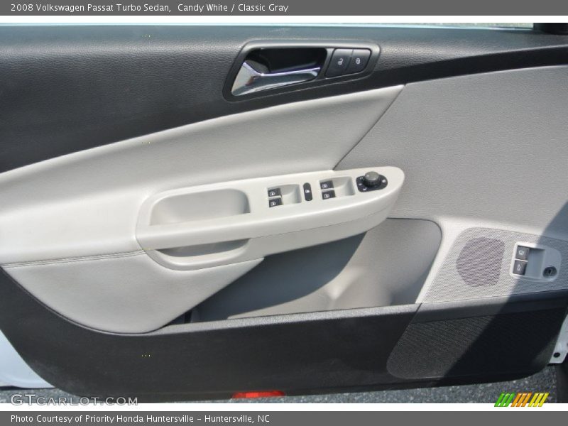 Candy White / Classic Gray 2008 Volkswagen Passat Turbo Sedan
