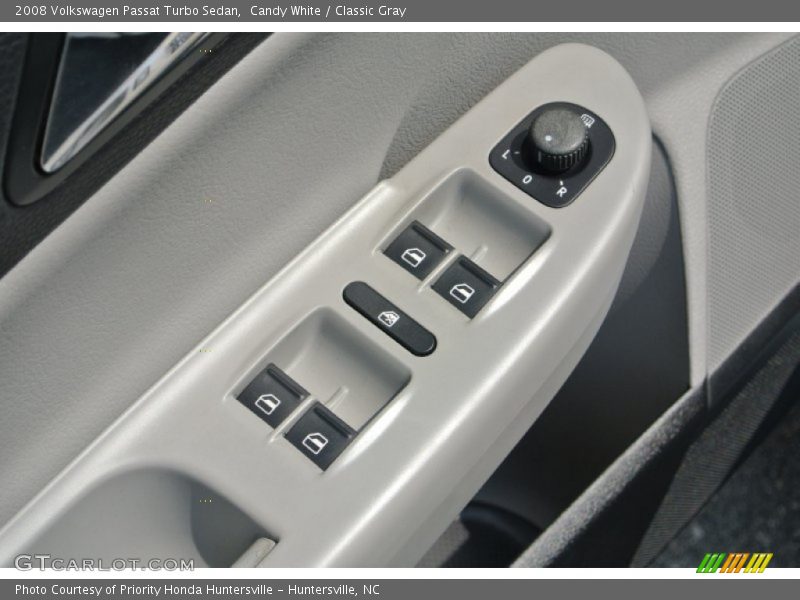Candy White / Classic Gray 2008 Volkswagen Passat Turbo Sedan