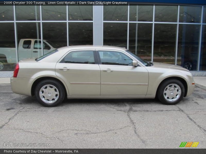 Linen Gold Metallic / Dark Slate Gray/Light Graystone 2006 Chrysler 300 Touring