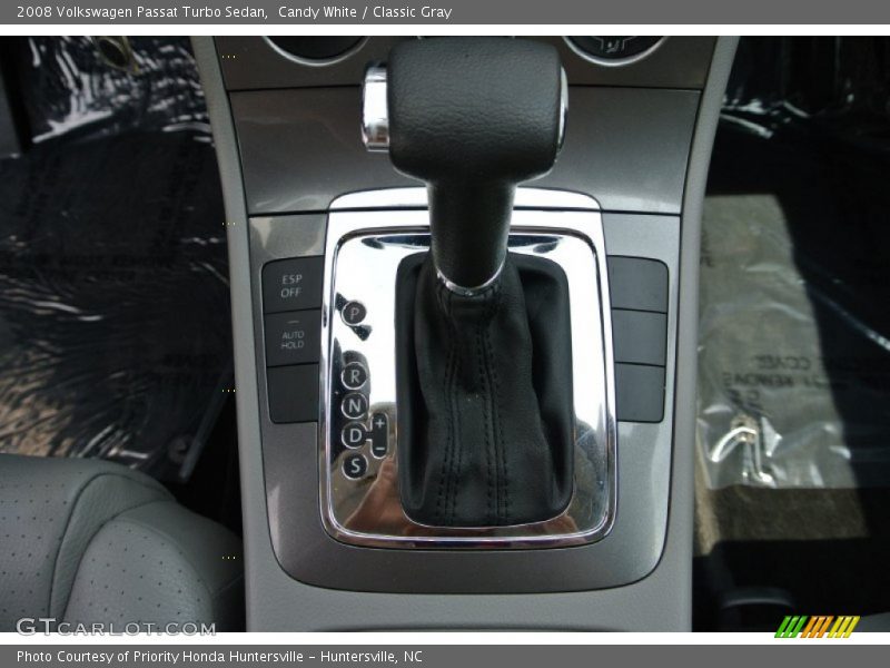 Candy White / Classic Gray 2008 Volkswagen Passat Turbo Sedan