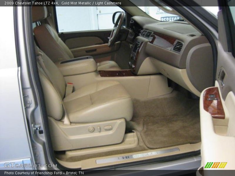 Gold Mist Metallic / Light Cashmere 2009 Chevrolet Tahoe LTZ 4x4