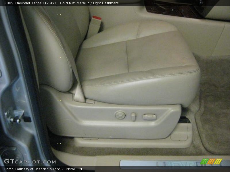 Gold Mist Metallic / Light Cashmere 2009 Chevrolet Tahoe LTZ 4x4