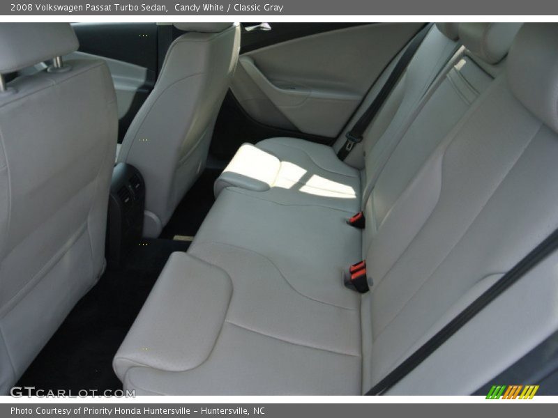 Candy White / Classic Gray 2008 Volkswagen Passat Turbo Sedan