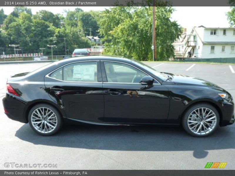Obsidian Black / Parchment 2014 Lexus IS 250 AWD