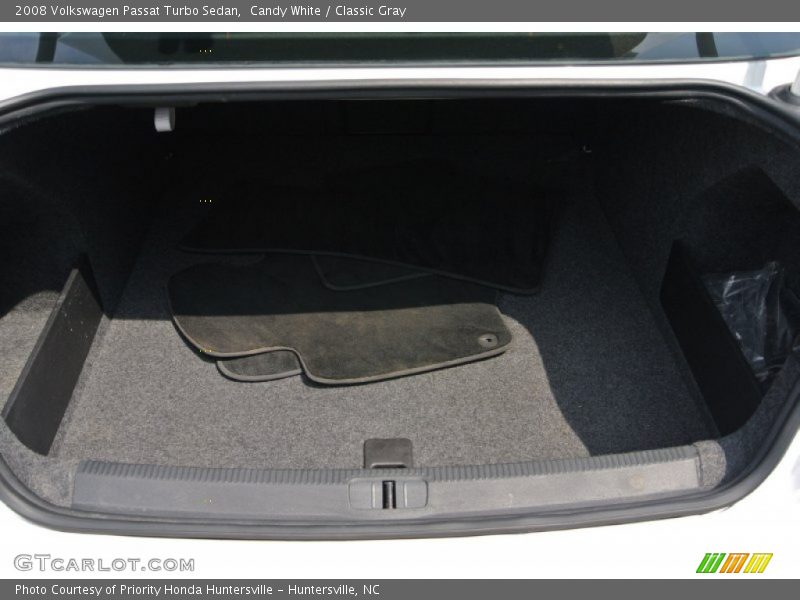 Candy White / Classic Gray 2008 Volkswagen Passat Turbo Sedan