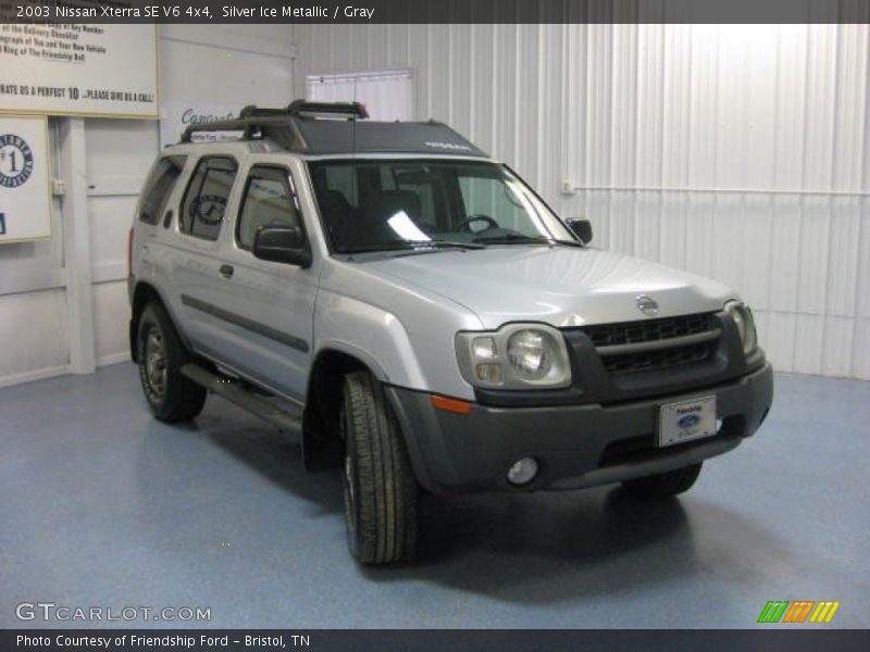 Silver Ice Metallic / Gray 2003 Nissan Xterra SE V6 4x4