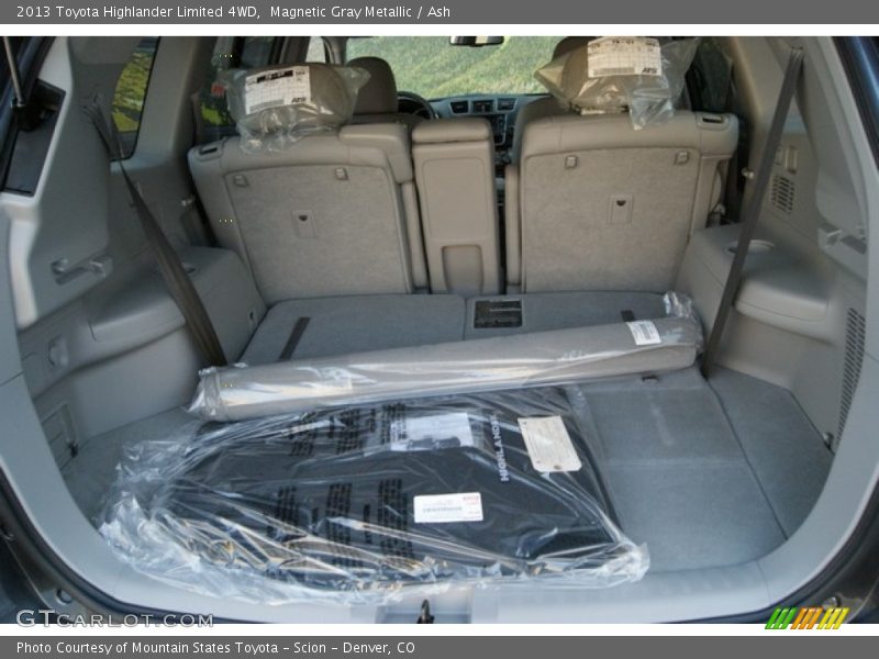 Magnetic Gray Metallic / Ash 2013 Toyota Highlander Limited 4WD