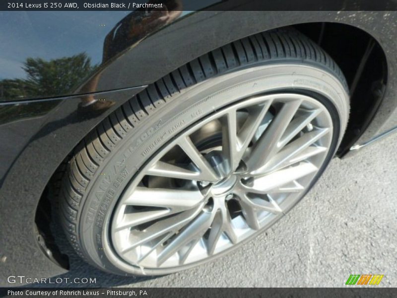 Obsidian Black / Parchment 2014 Lexus IS 250 AWD