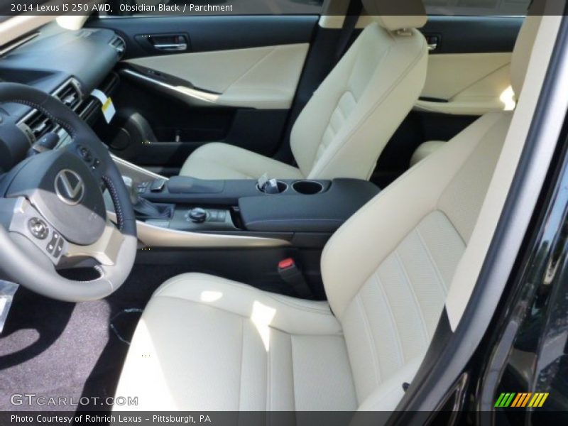Obsidian Black / Parchment 2014 Lexus IS 250 AWD