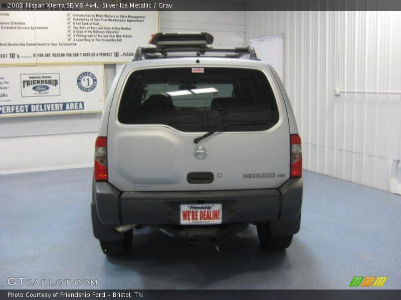 Silver Ice Metallic / Gray 2003 Nissan Xterra SE V6 4x4