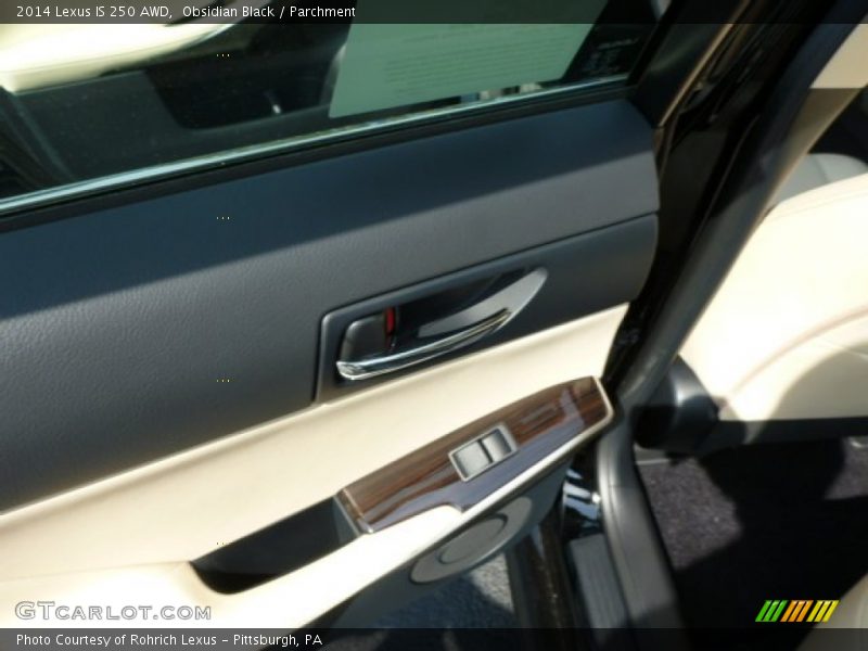 Obsidian Black / Parchment 2014 Lexus IS 250 AWD