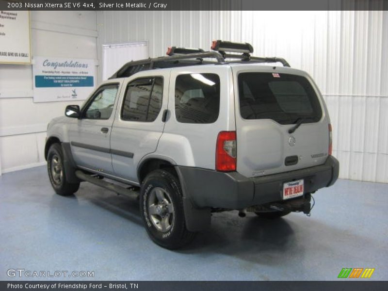 Silver Ice Metallic / Gray 2003 Nissan Xterra SE V6 4x4