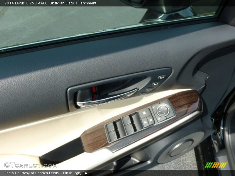 Obsidian Black / Parchment 2014 Lexus IS 250 AWD