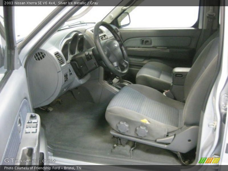 Silver Ice Metallic / Gray 2003 Nissan Xterra SE V6 4x4