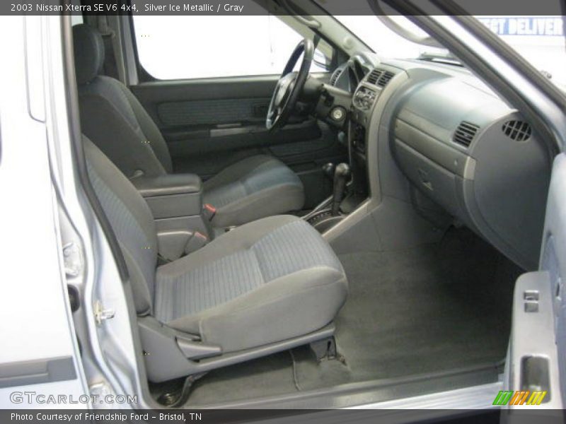 Silver Ice Metallic / Gray 2003 Nissan Xterra SE V6 4x4