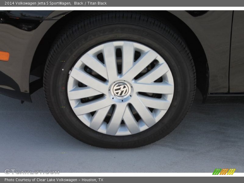 Black / Titan Black 2014 Volkswagen Jetta S SportWagen