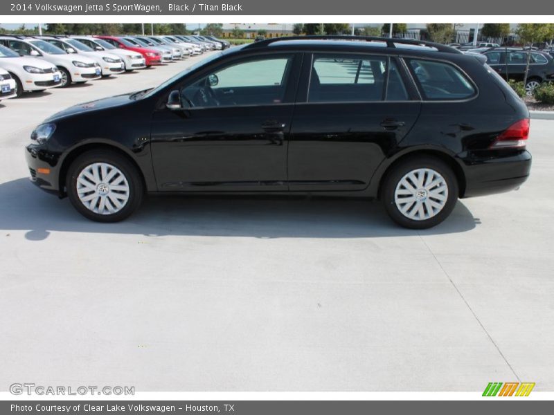 2014 Jetta S SportWagen Black