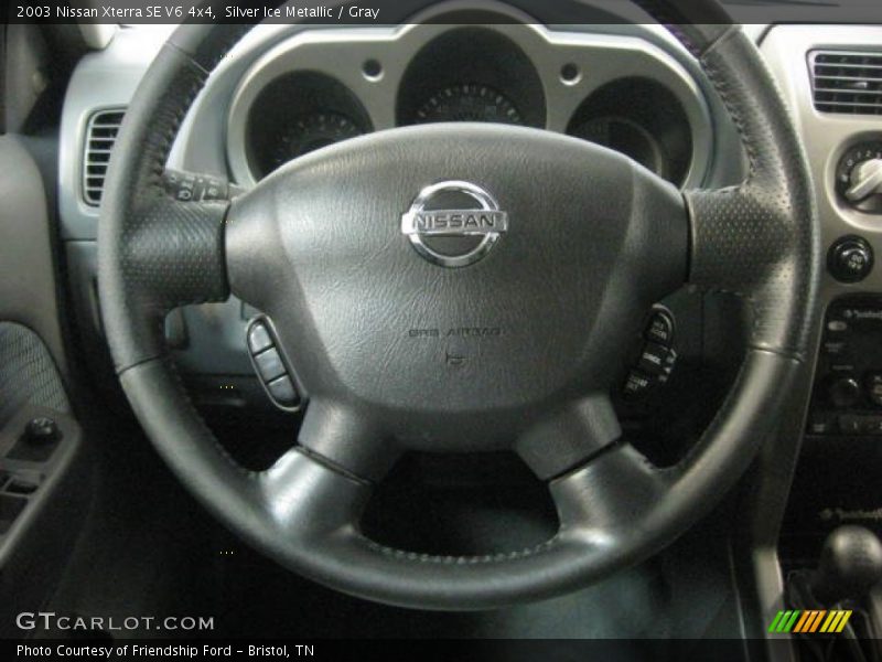 Silver Ice Metallic / Gray 2003 Nissan Xterra SE V6 4x4