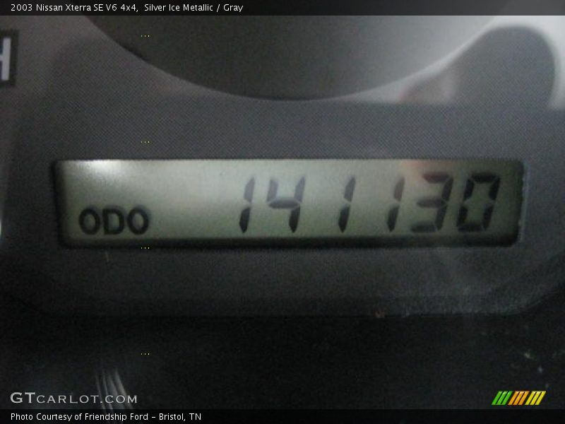 Silver Ice Metallic / Gray 2003 Nissan Xterra SE V6 4x4