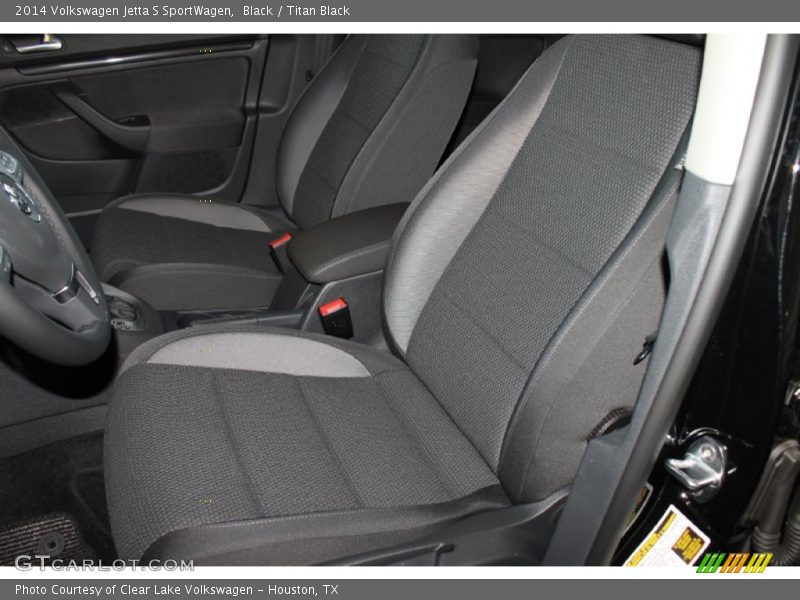 Black / Titan Black 2014 Volkswagen Jetta S SportWagen