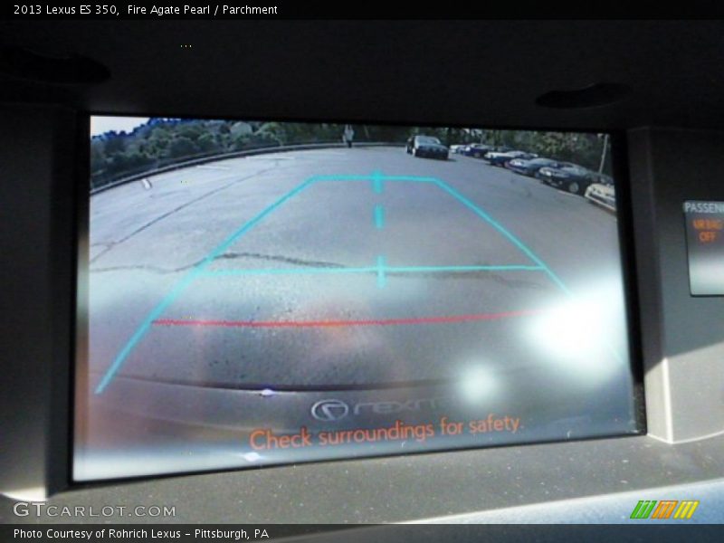 Fire Agate Pearl / Parchment 2013 Lexus ES 350