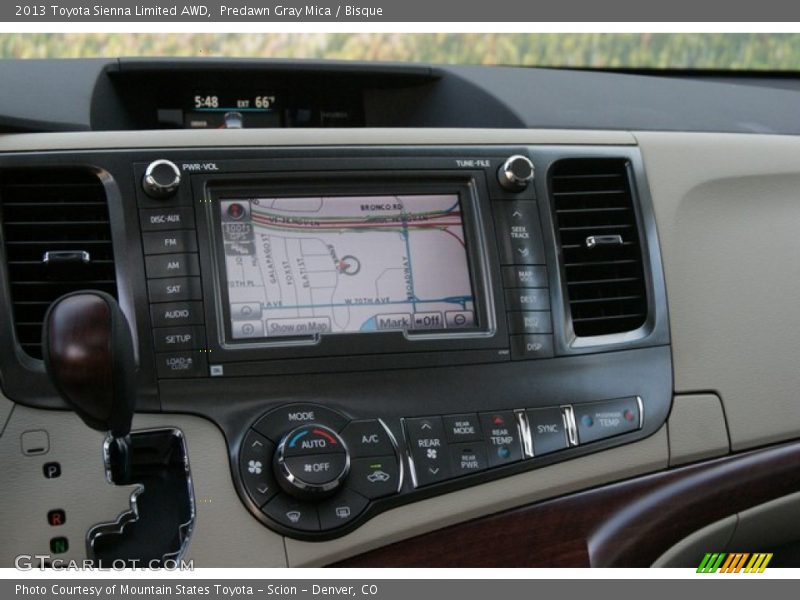 Predawn Gray Mica / Bisque 2013 Toyota Sienna Limited AWD
