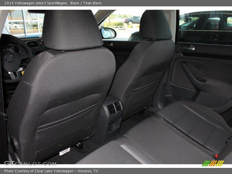Black / Titan Black 2014 Volkswagen Jetta S SportWagen