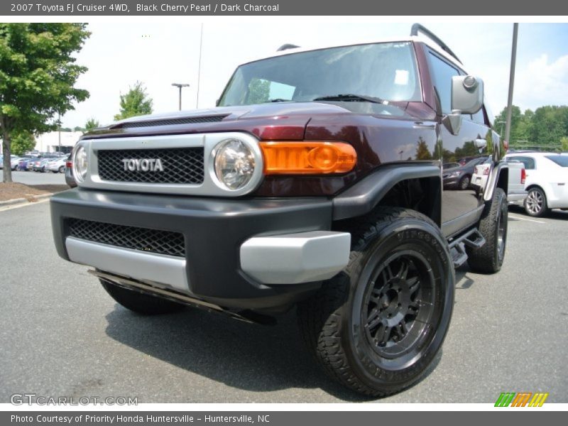 Black Cherry Pearl / Dark Charcoal 2007 Toyota FJ Cruiser 4WD