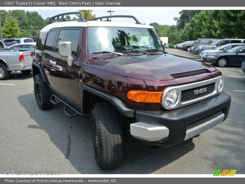 Black Cherry Pearl / Dark Charcoal 2007 Toyota FJ Cruiser 4WD