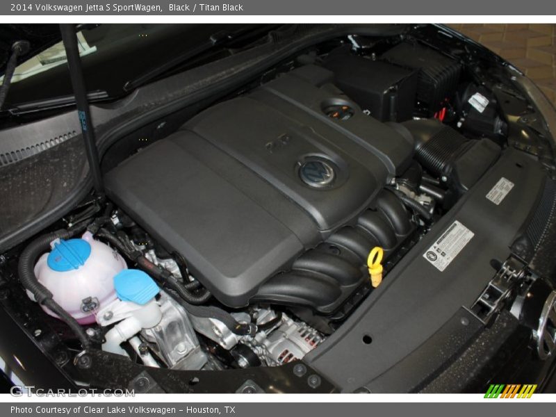 Black / Titan Black 2014 Volkswagen Jetta S SportWagen
