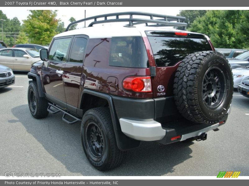 Black Cherry Pearl / Dark Charcoal 2007 Toyota FJ Cruiser 4WD