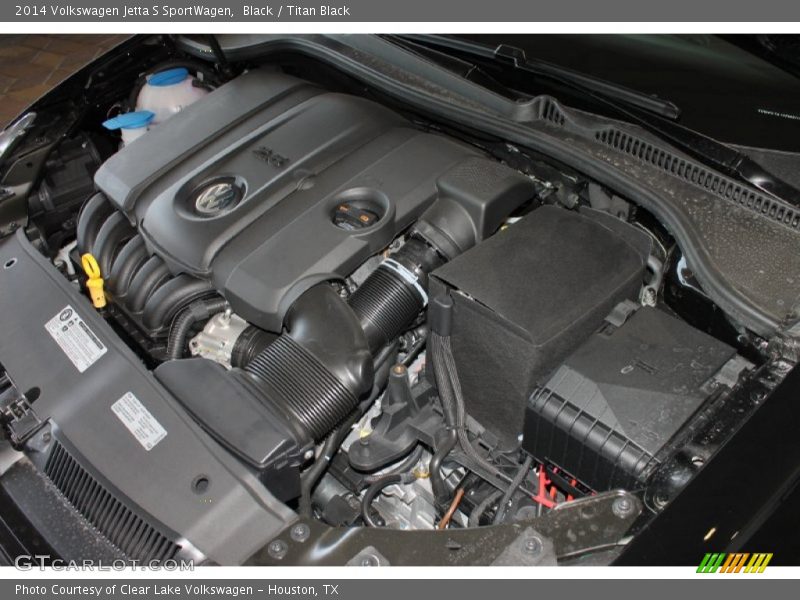 Black / Titan Black 2014 Volkswagen Jetta S SportWagen