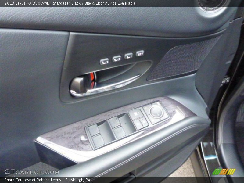 Controls of 2013 RX 350 AWD