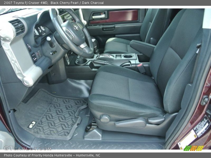 Black Cherry Pearl / Dark Charcoal 2007 Toyota FJ Cruiser 4WD